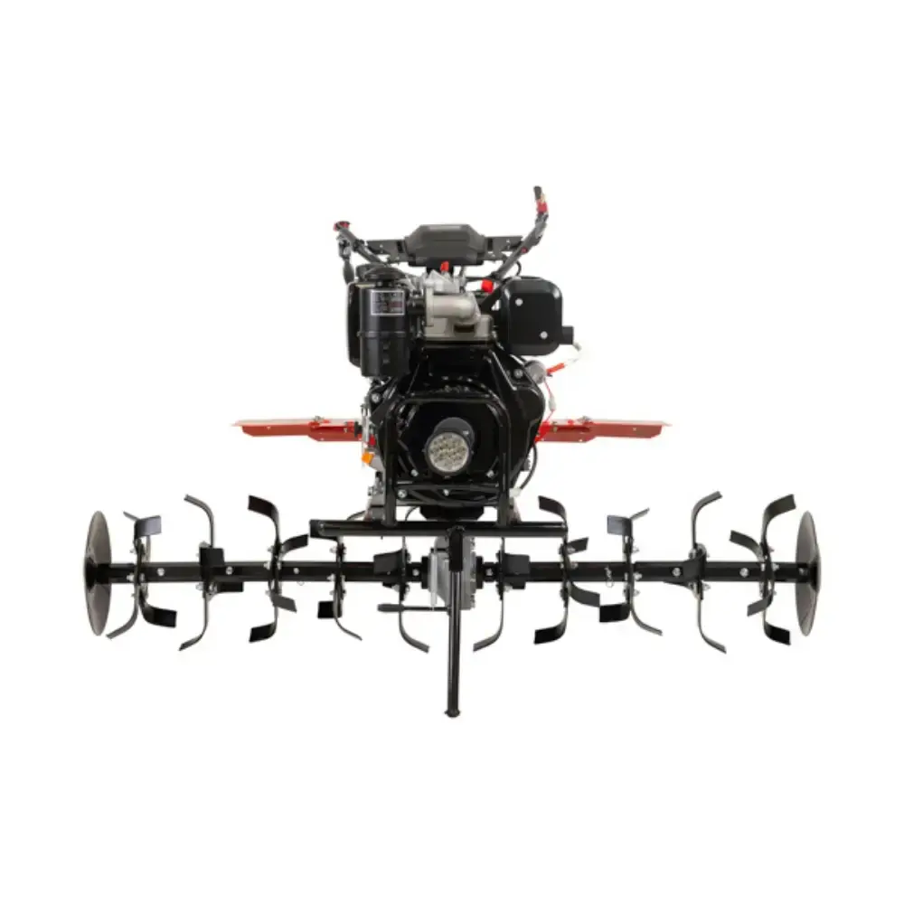 Motocultivador a diesel 13HP 456CC com partida elétrica Toyama — fotografia 7