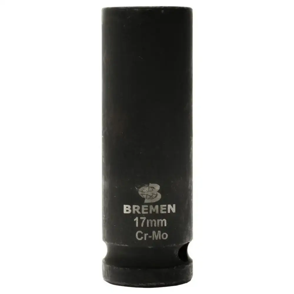 Soquete de Impacto Encaixe 1/2POL x 17mm Longo 9143 BREMEN — fotografia de referência