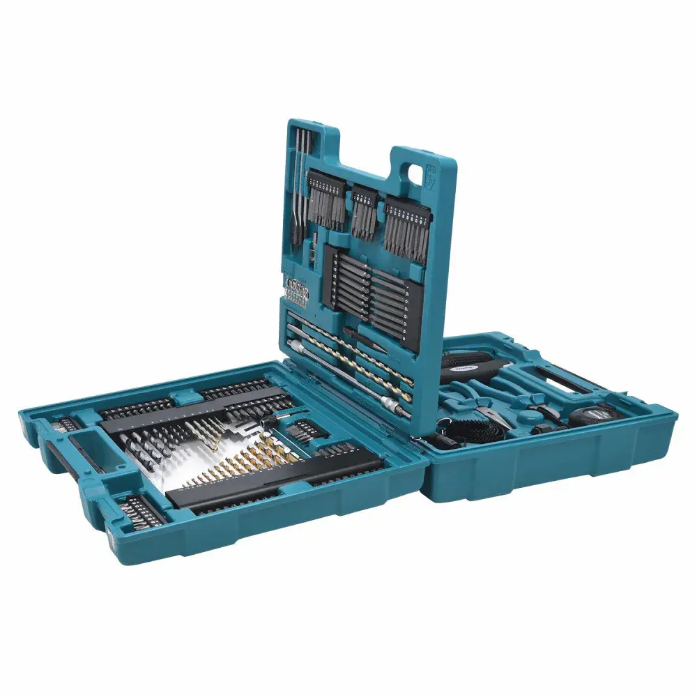 Kit com 200 peç ferramentas e acessórios D-37194 Makita — fotografia de referência