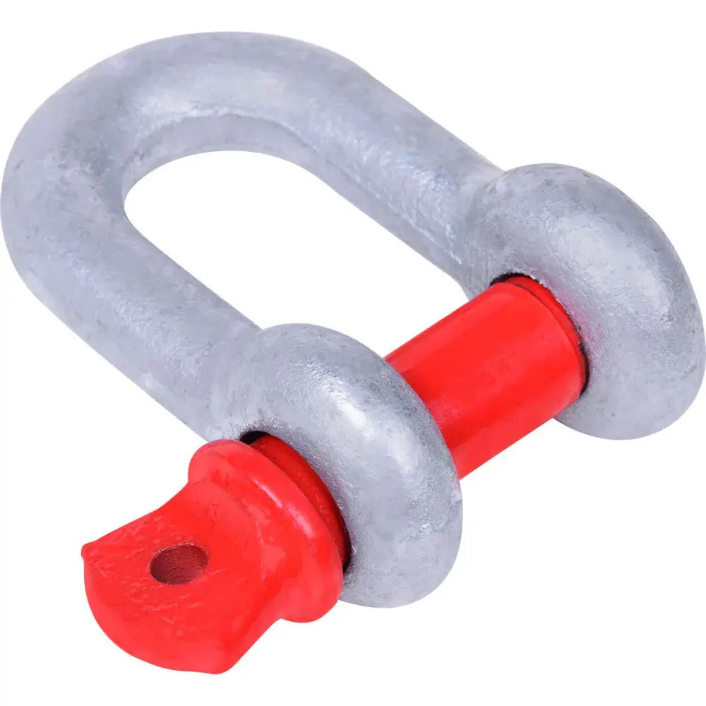 Manilha reta galvanizada a fogo 5/8X 3/4 worker Acerosid — fotografia 4
