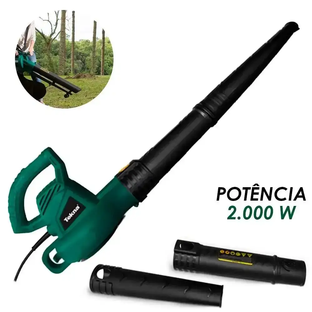 Soprador de folhas 2000W B2000E Tekna 110V — fotografia 5