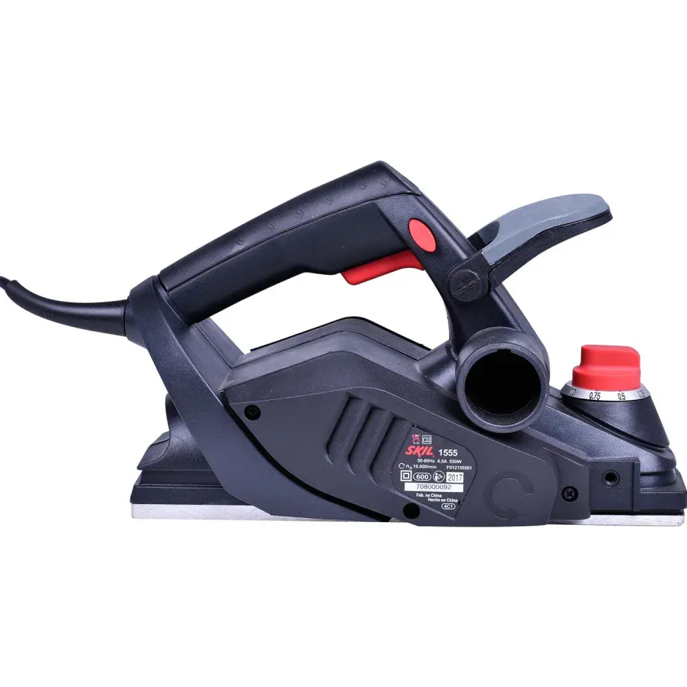 Plaina elétrica 550 watts modelo 1555 da Skil - 127 volts — fotografia 4