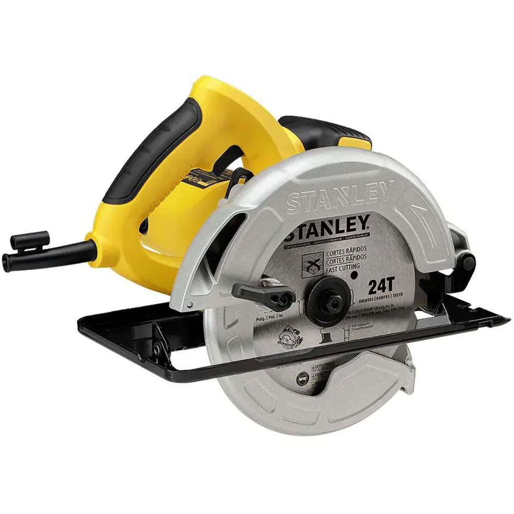 Serra circular angular 7 1/4 5500RPM 1600W 220V Stanley — fotografia de referência