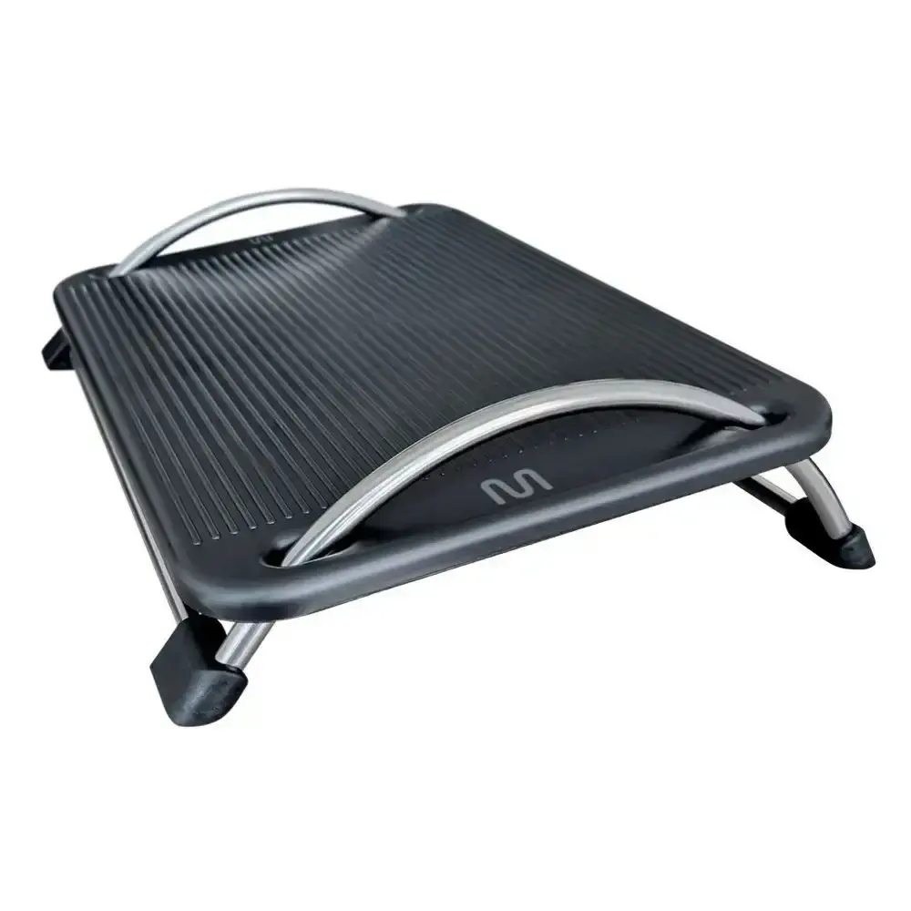 Apoio de pés ergonômico preto para escritório AC059 Multilaser — fotografia 7