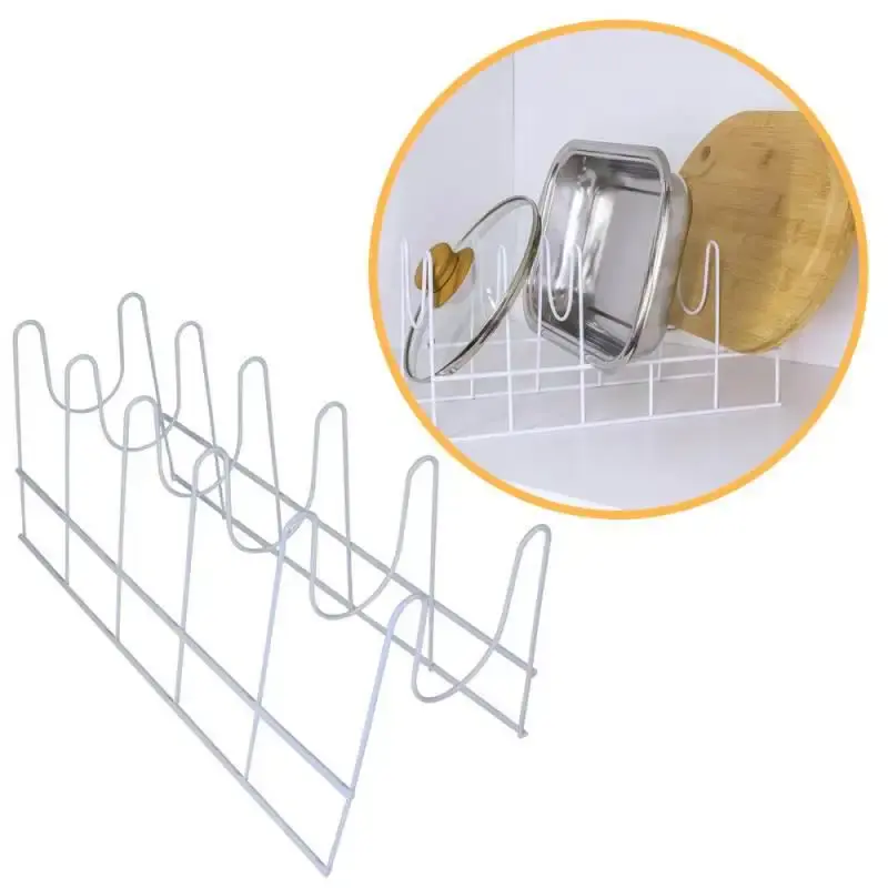 Suporte porta tampas e travessas viena branco 990201 BEL BEL FIX — fotografia de referência