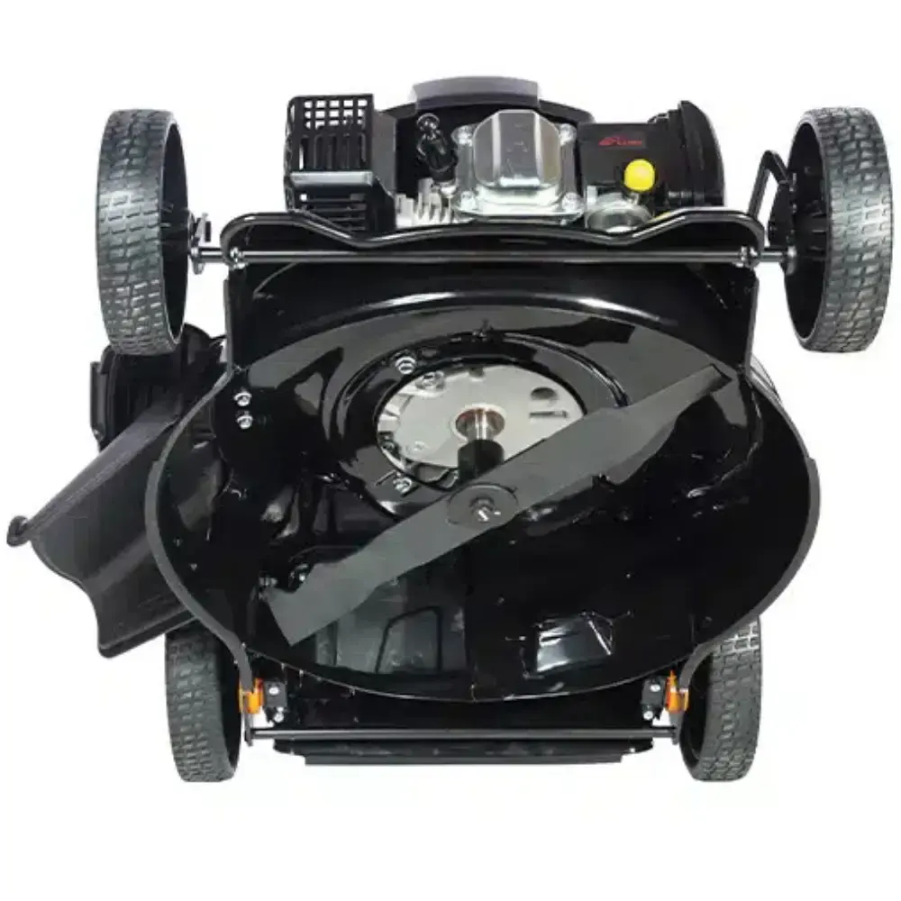 Cortador de grama à gasolina 6HP 4T recolhedor e saída lateral TLM510RMS-60L Toyama — fotografia 5