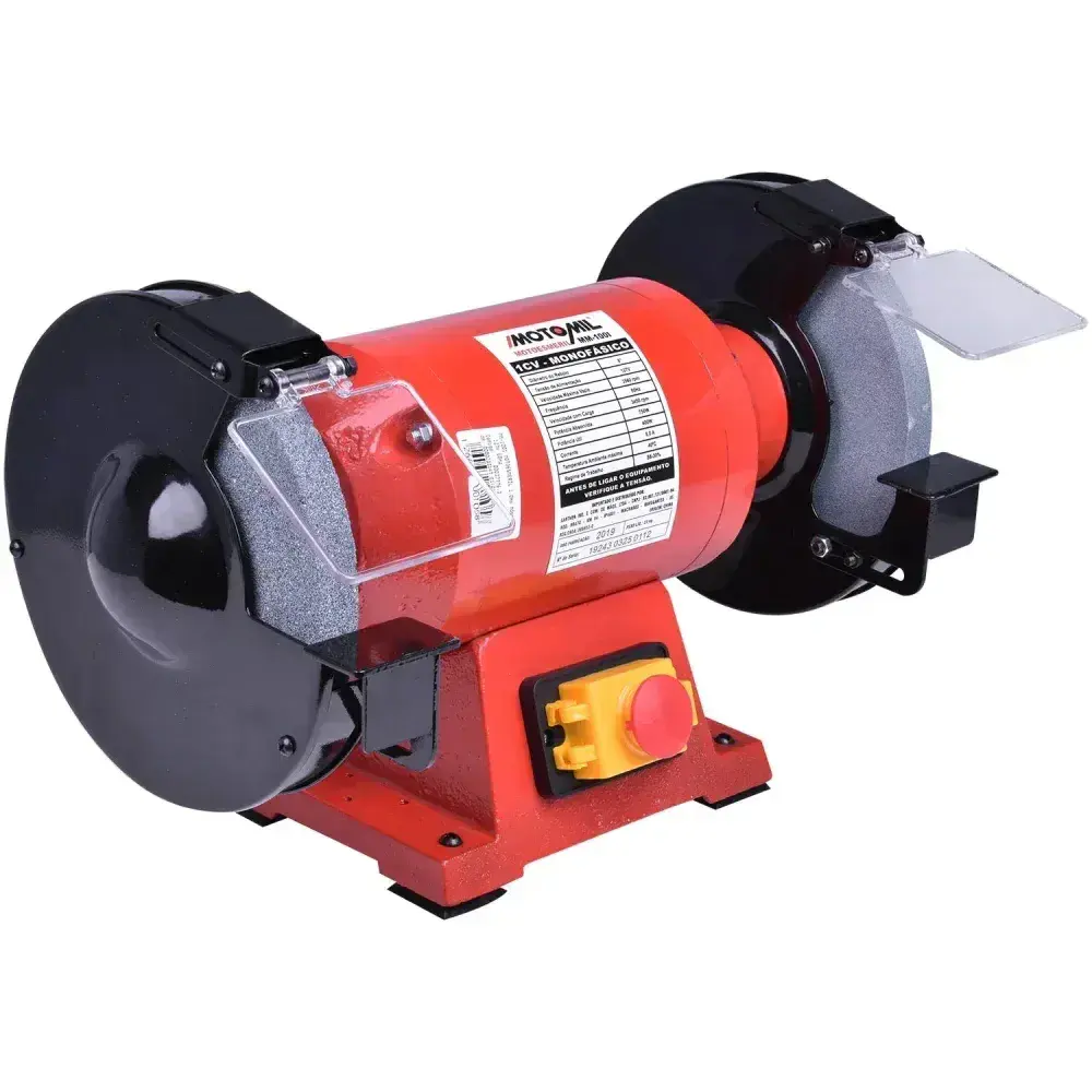 Motoesmeril 1 hp profissional com 127V MM100 da MotoMil — fotografia 7
