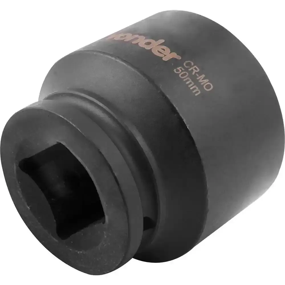Soquete Sextavado Impacto Encaixe 3/4 polegada 50MM Cromado VONDER — fotografia 3
