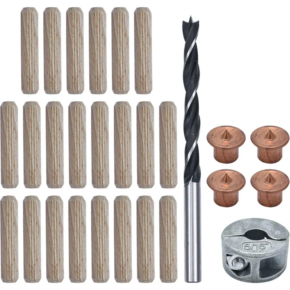 Conjunto para cavilhar de 8MM - Wolfcraft - 291700