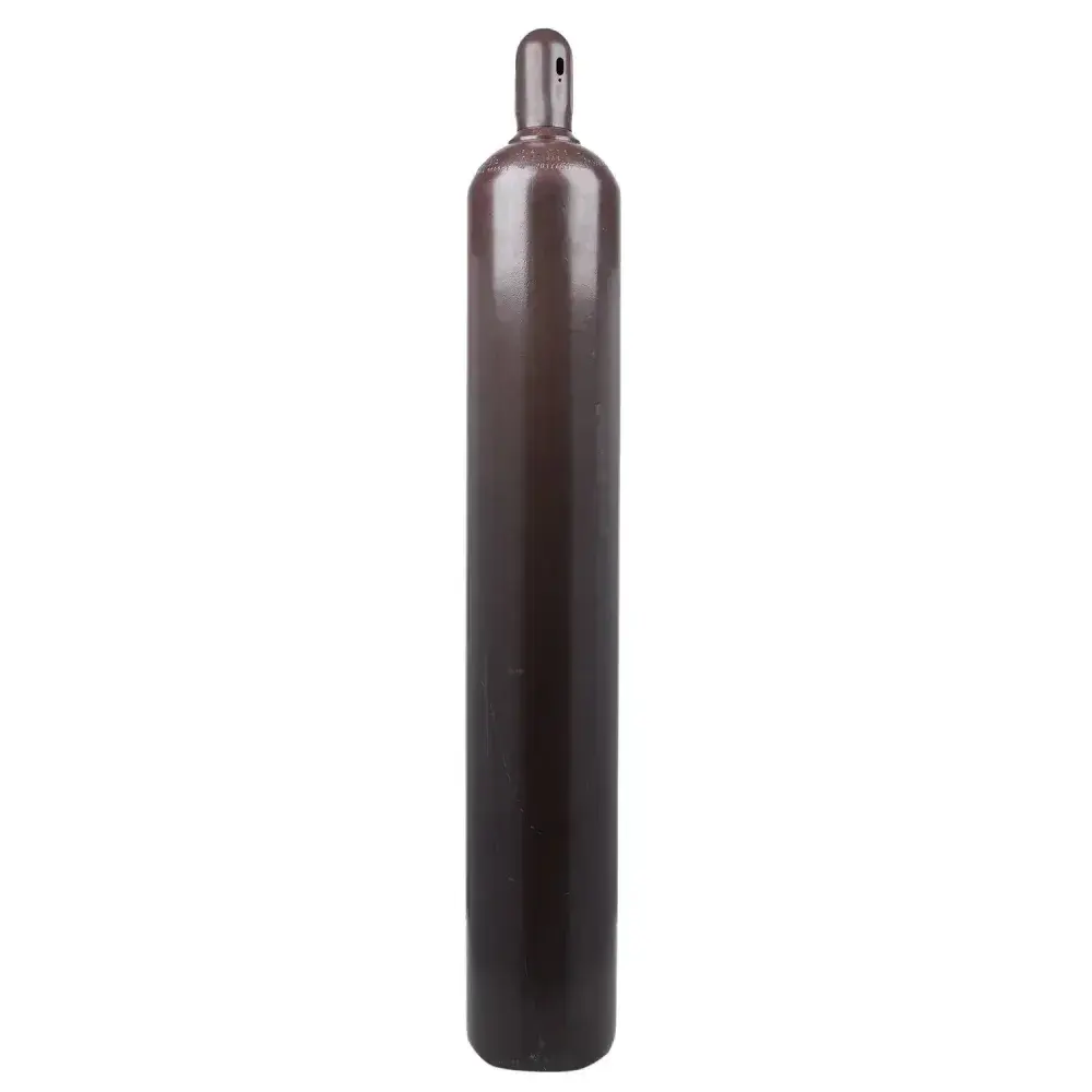 Cilindro argônio 50 litros 10 kg marrom mat cilindros — fotografia 6