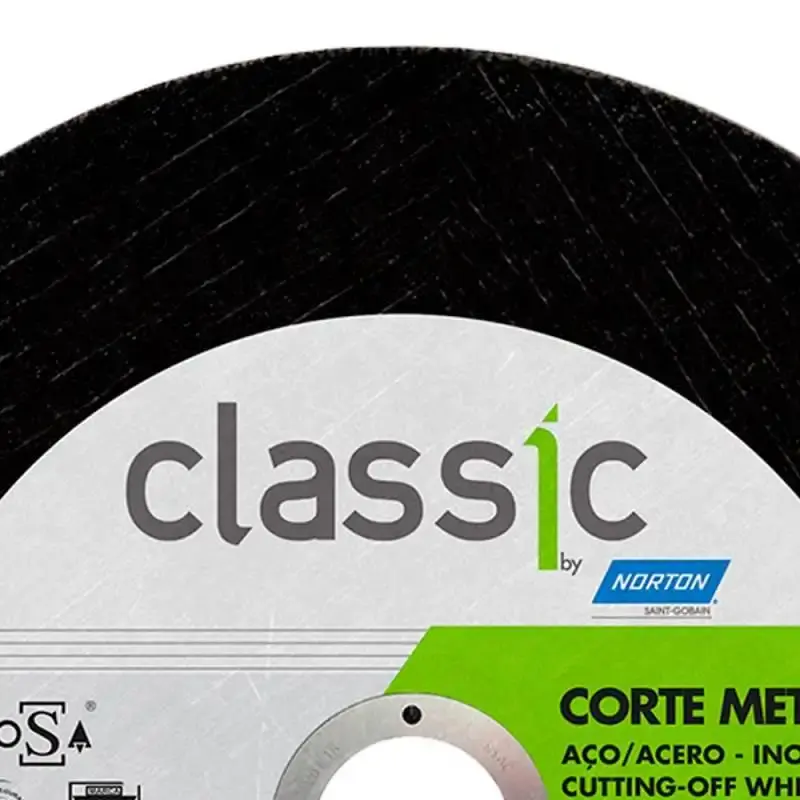 Disco de Corte Classic 12 POL 300 x 3.2 x 25.40 MM para Metal 66252842718 NORTON — fotografia 2