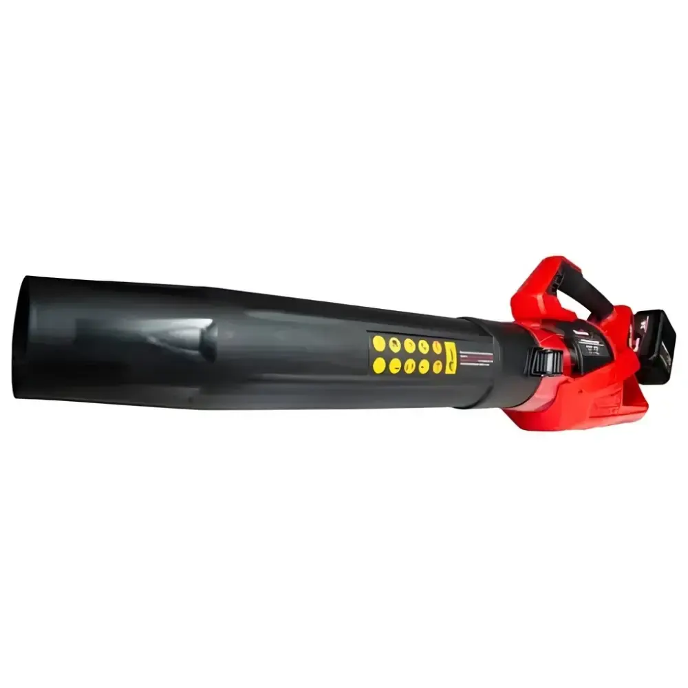 Soprador de folhas a bateria 18V 400CFM com 2 baterias TBT18+18ABL400-K Toyama — fotografia 4