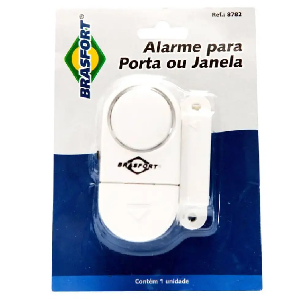 Alarme para Portas ou Janelas 8782 com 4 Unidades BRASFORT — fotografia 2