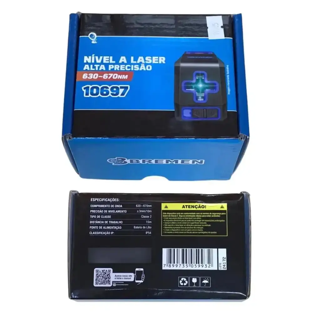 Nível a laser alta precisão 15M bateria lítio 10697 Bremen — fotografia 4