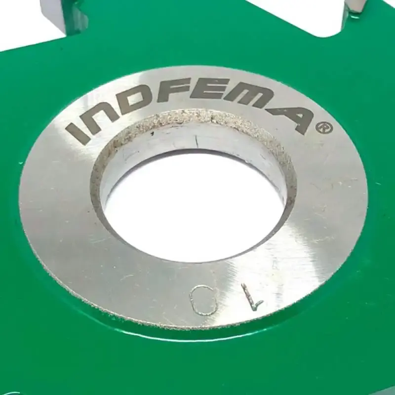 Fresa Ranhura HW 125 x 10 x 30mm com 6 Dentes 1800.14 INDFEMA — fotografia 3
