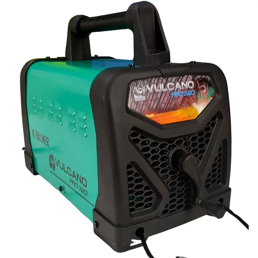 Solda transformador vulcano PRO 320 250A 9.7 KVA 110/220V Balmer — fotografia 2