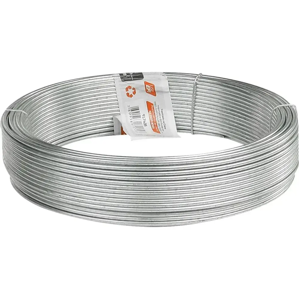 Arame liso bwg 14 2,11MM galvanizado Acerosid — fotografia 6