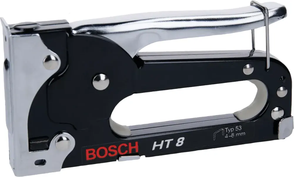 Grampeador modelo manual HT8 tipo 53 com 4, 6 ou 8 Bosch — fotografia de referência