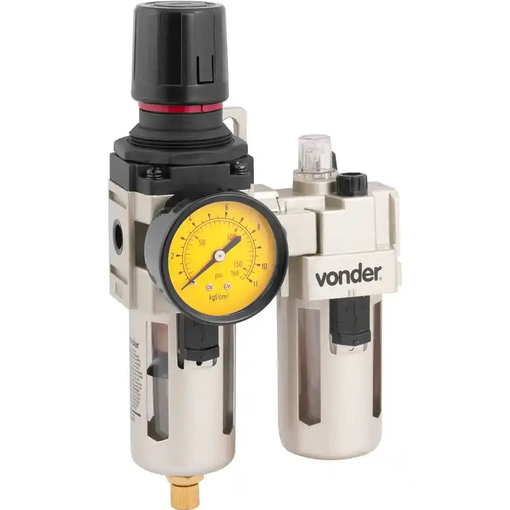 Regulador e lubrificador 1/4 POL RL 140 Vonder