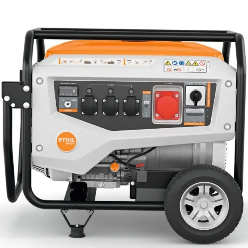 Gerador a gasolina 10 KVA 220V e 9,13 KVA 127V 4 tempos GR 80 Stihl