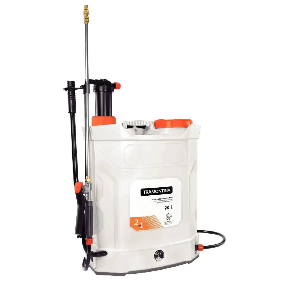 Pulverizador costal 20 litros à bateria 12V 78622206 Tramontina