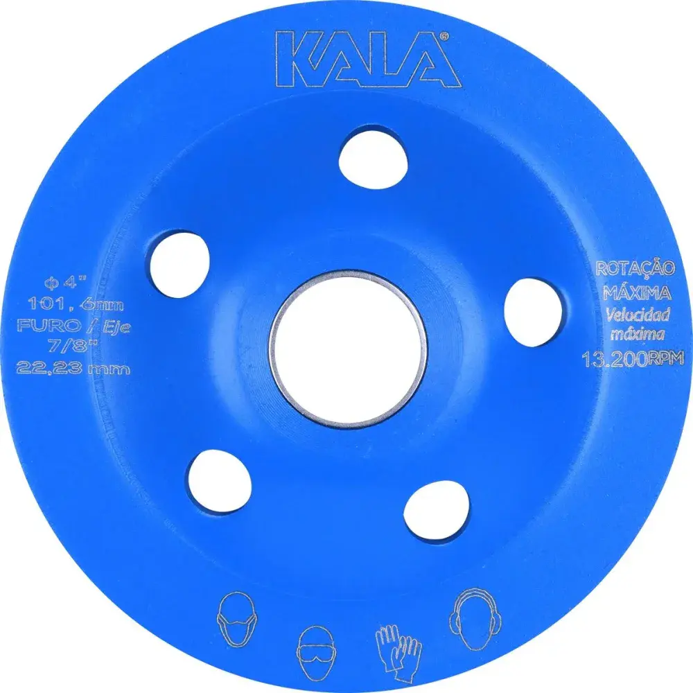 Rebolo diamantado turbo 4,23MM 15.300RPM Kala — fotografia 7