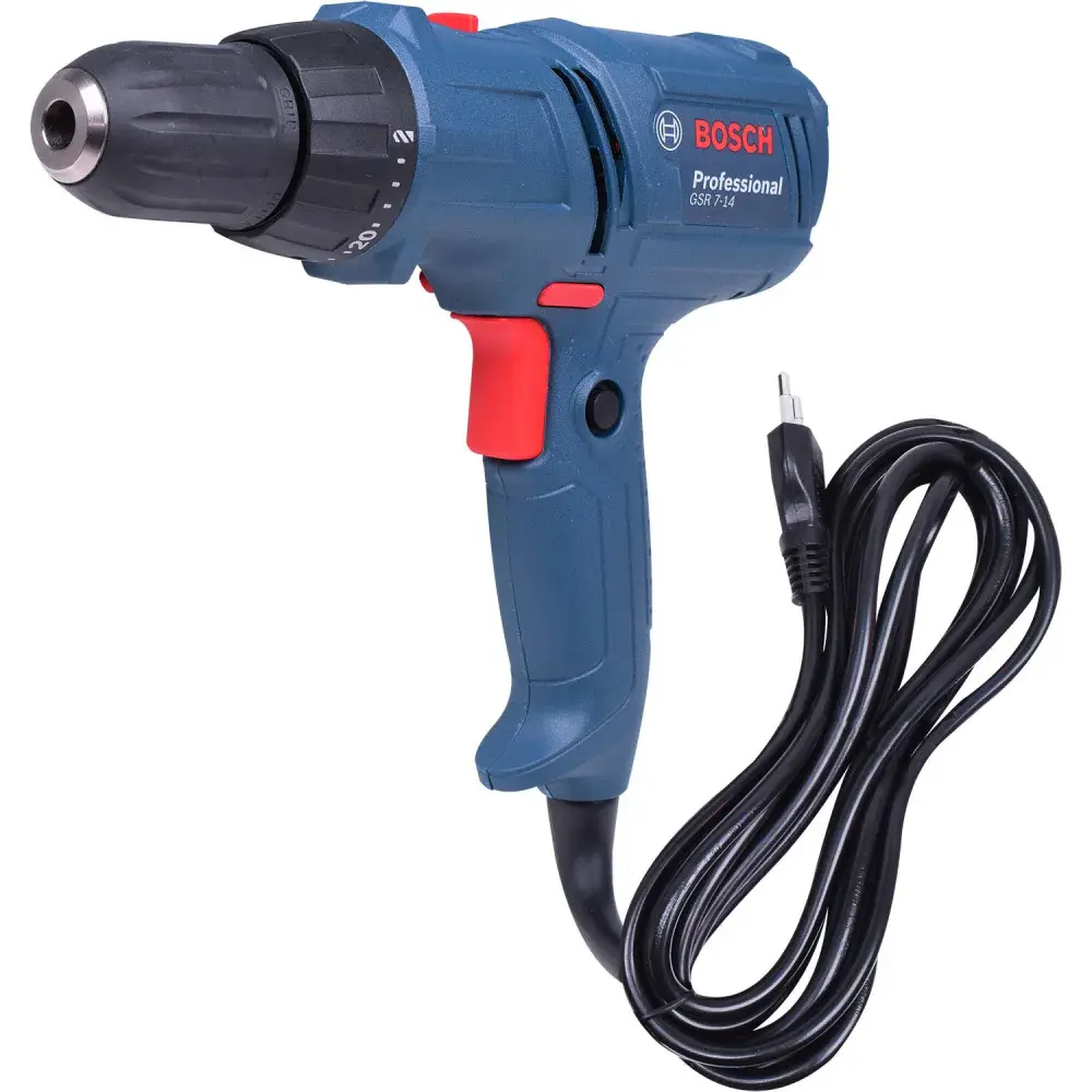 Parafusadeira e furadeira elétrica GSR7-14E 400W 127V Bosch — fotografia 2