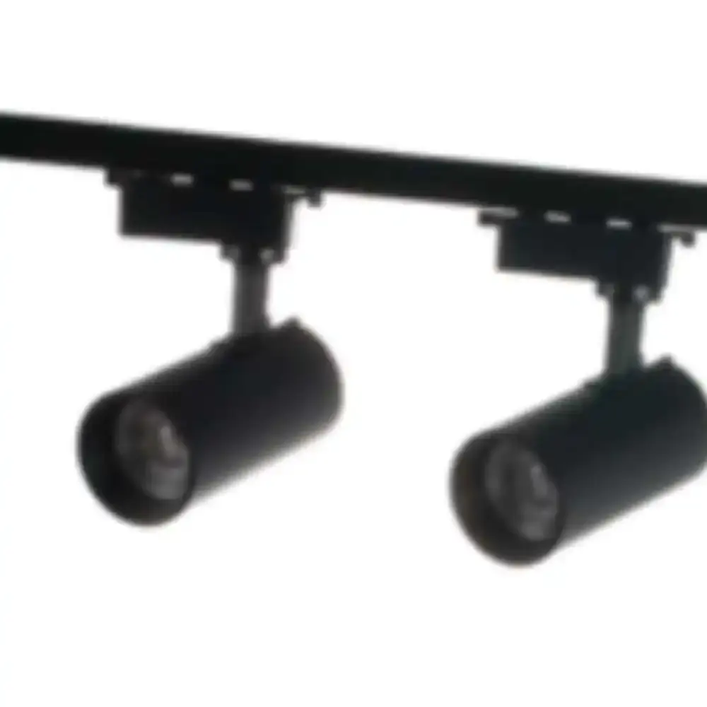Trilho com 3 spots led 3000K authentic 1 metro 12W Avant — fotografia 4