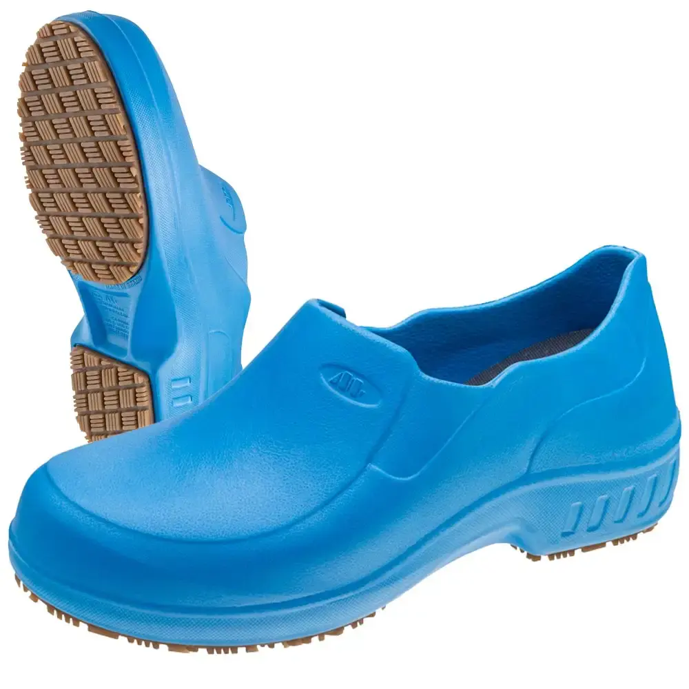 Sapato ocupacional antiderrapante impermeável enfermagem cozinha hospital 101FCLEAN br-sc | 700466 azul Marluvas
