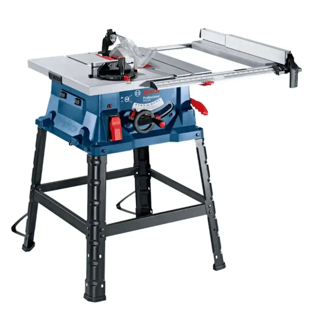 Serra circular de mesa 10POL 1800W Bosch com parafusadeira a bateria 4,8V e kit 12 peças evald 220 V — fotografia 10
