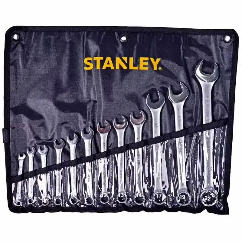 Chave combinada jogo de 6 a 22 MM com 12 peças STMT80932-840 Stanley — fotografia de referência