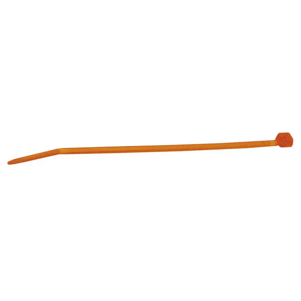 Abraçadeira de nylon laranja 100 peç 36X250MM Worker