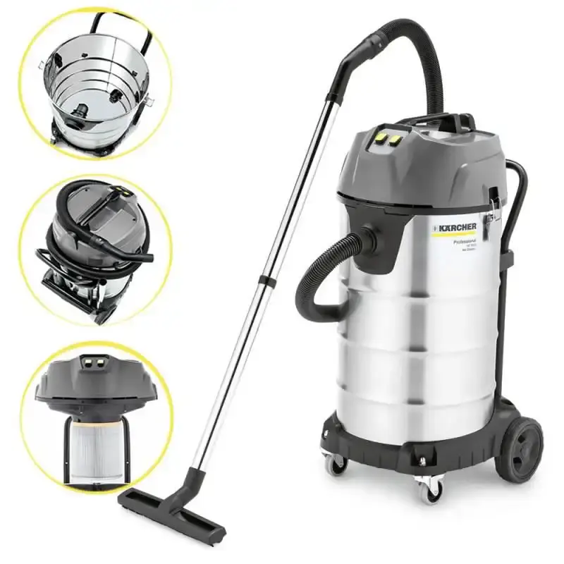 Aspirador de pó e líquido 90 litros 2200W NT 90/2 me classic 220V 16677050 Karcher 220 V