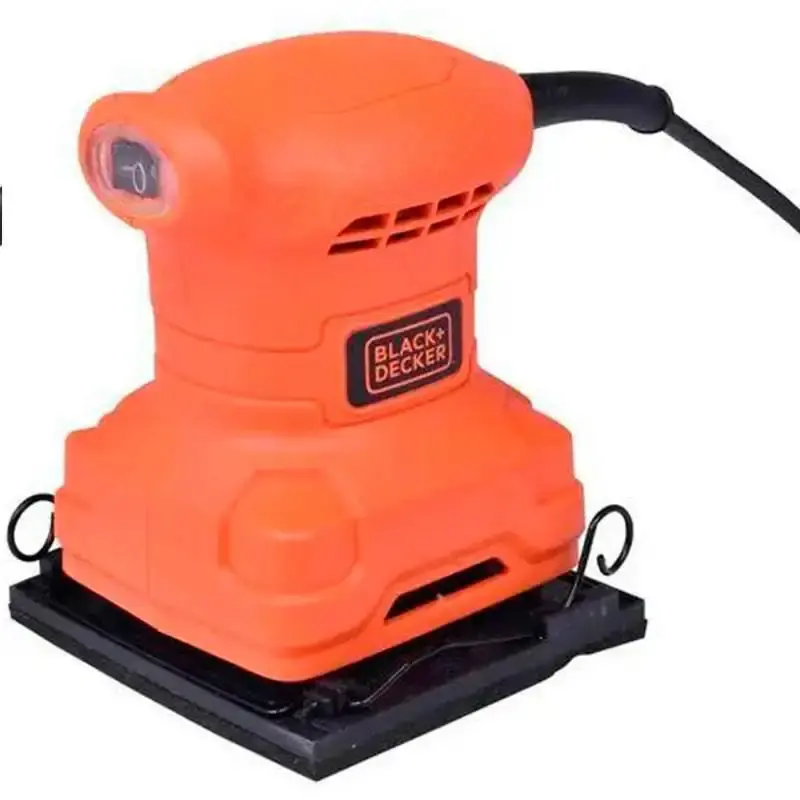 Lixadeira orbital 200W 14000 OPM BS200-BR black & decker 220 V — fotografia de referência