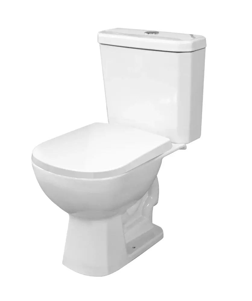 Kit bacia e caixa acoplada square dual flush 3/6L completo lorenzetti Lorenzetti Duchas