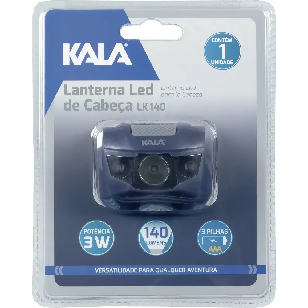 Lanterna de cabeça led lk 140 Kala — fotografia 5