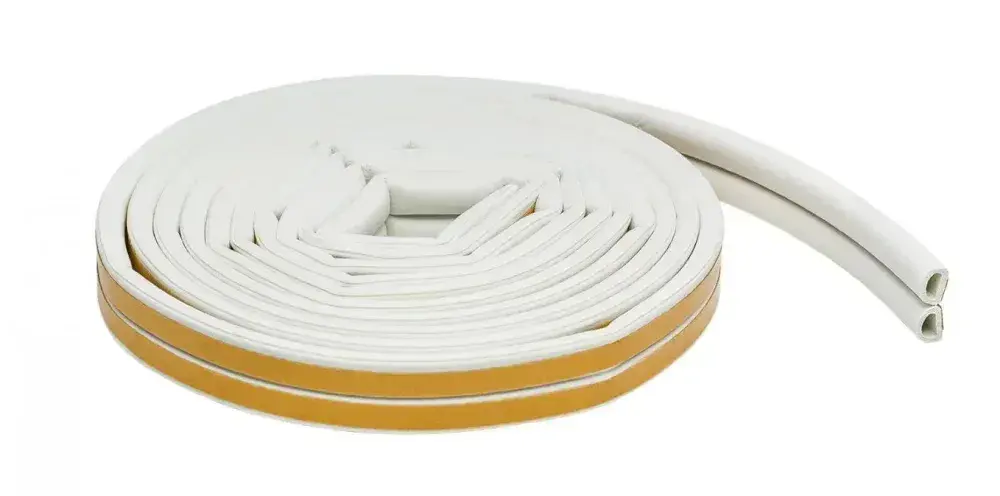 Veda fresta autoadesivo d 9X6MM-6M branco Kala — fotografia 8