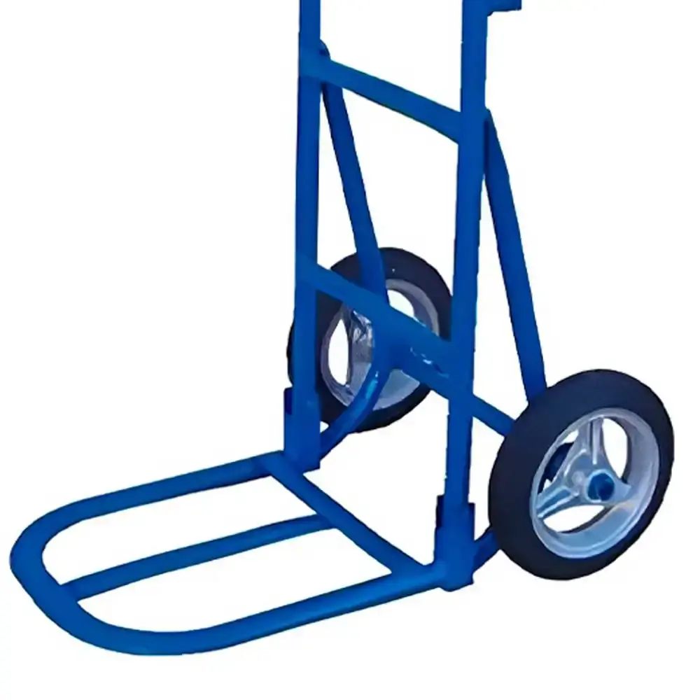 Carrinho para carga pneu maciço dobrável capacidade 150 KG Evald — fotografia 4