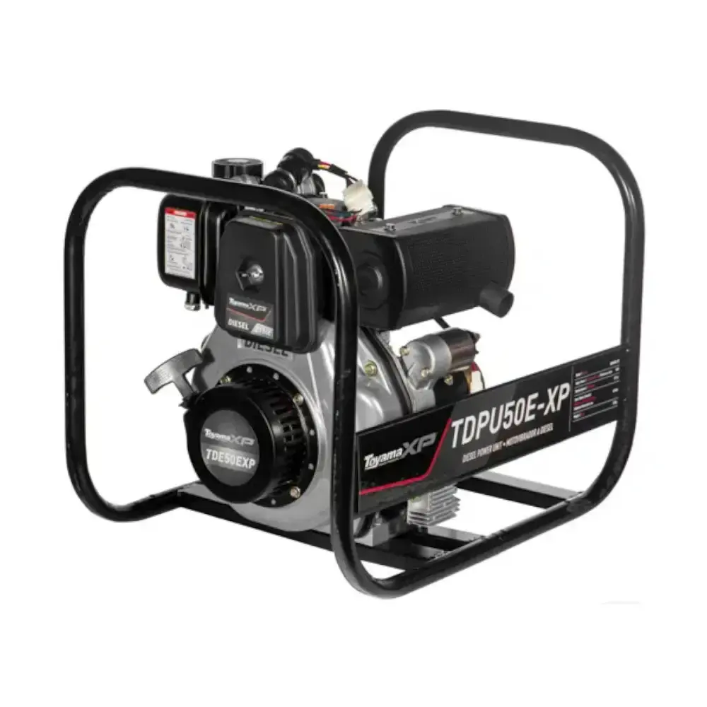 Motor para vibrador diesel 5.0 HP TDPU50E-XP 607-002 Toyama — fotografia 3