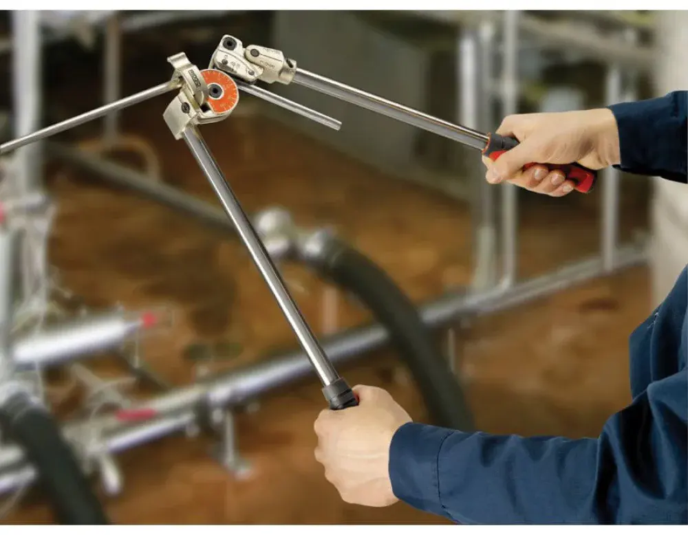Curvador de tubo 6MM aço inox alavanca 606M Ridgid — fotografia 3