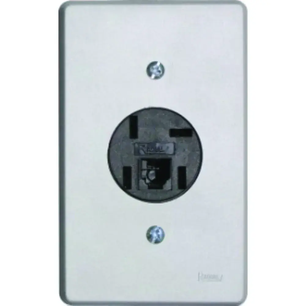 Tomada telefone modular cinza Radial