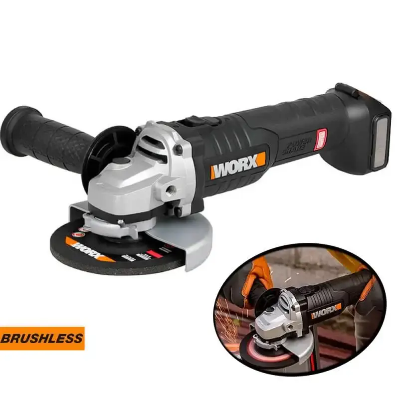 Esmerilhadeira angular à bateria 20V brushless sem bateria WX812.9 Worx