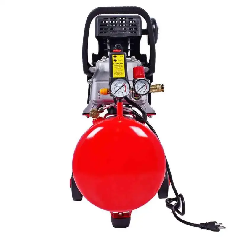Moto compressor de ar 8,7 PÉS 24 litros com óleo CMI-8,7/24 MotoMil Bivolt — fotografia 4