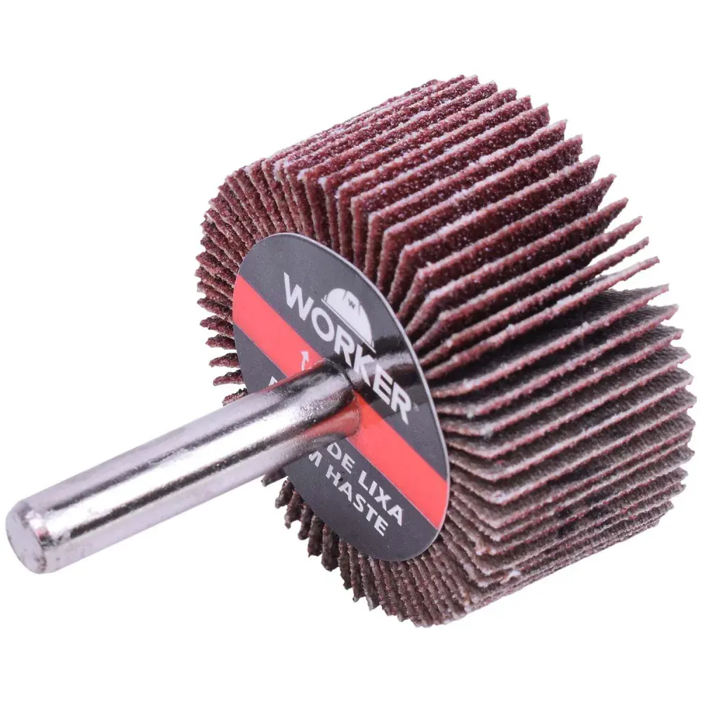 Roda de lixa com haste 50MM x 20MM Worker