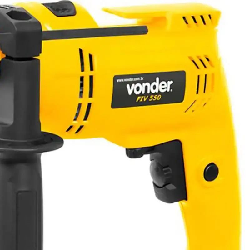 Furadeira com impacto 1/2 POL 550W FIV 550 Vonder 220 V — fotografia 4