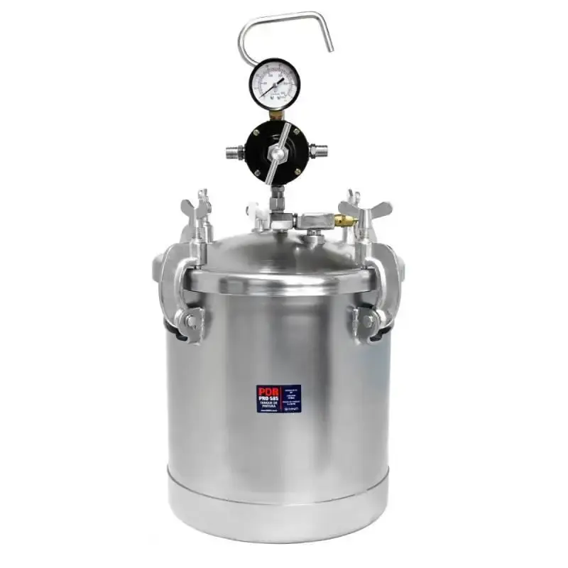 Tanque de pressão 10 litros para pintura PRO-585 completo PDR Ldr2 — fotografia 5
