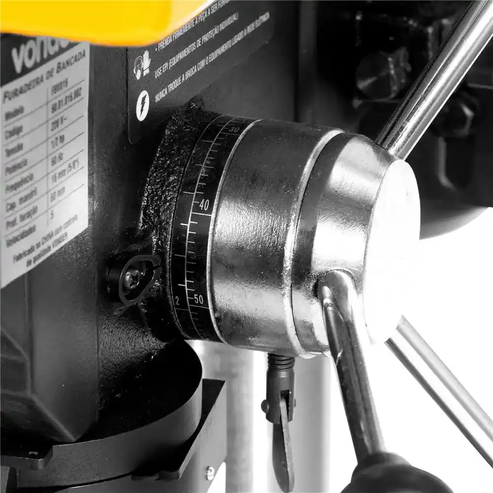 Furadeira de bancada 1/2 pol 1/3HP FBV013 Vonder 110 V — fotografia 3