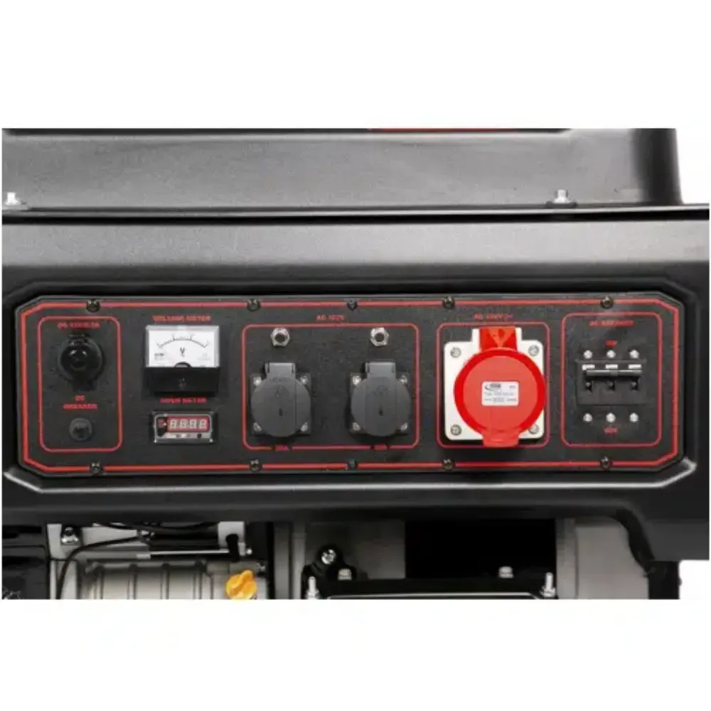Gerador à gasolina 13 KVA com AVR TG12000CXNE3D 220V trifásico 201-011 Toyama 220 V — fotografia 4