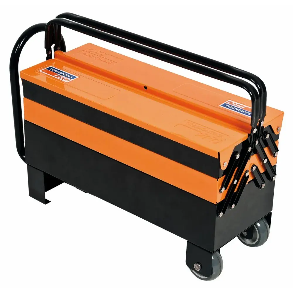 Caixa de ferramenta sanfonada cargobox 65 pçs Tramontina pro — fotografia 5