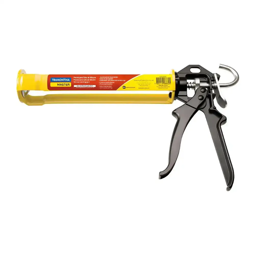 Aplicador de silicone amarelo Tramontina
